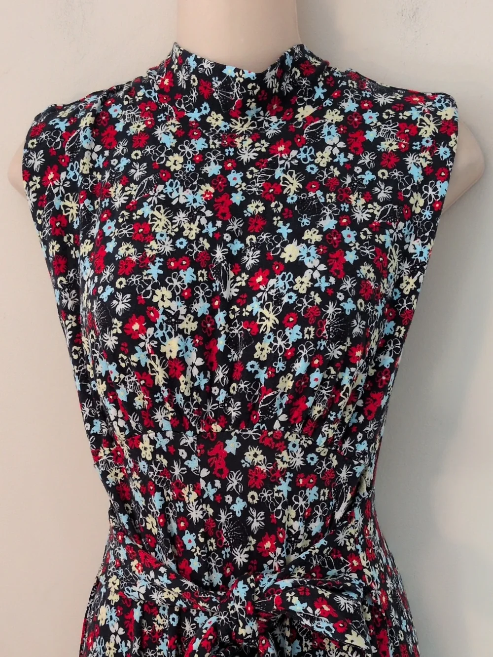 Free People Vibe Check One Piece Ditsy Floral Jumpsuit XS